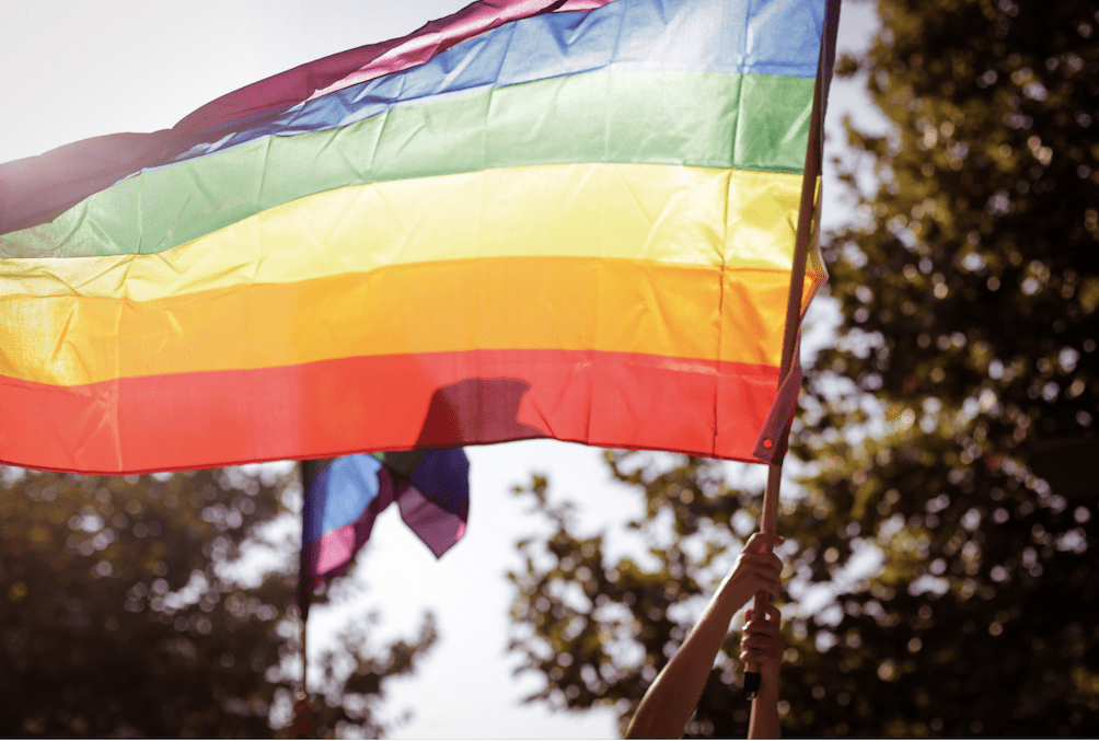 Pride flag - rainbow colors